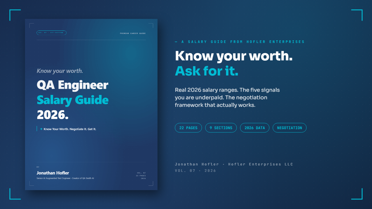 QA Engineer Salary Guide 2026 — cover