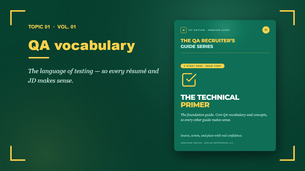The Technical Primer — inside look, part 1