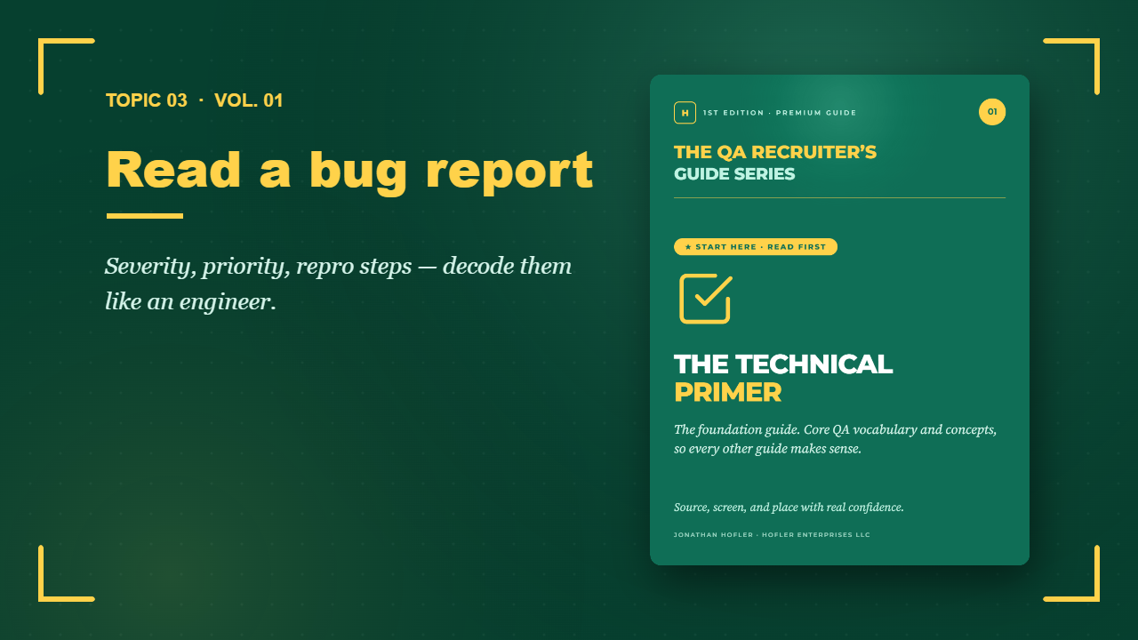 The Technical Primer — inside look, part 3