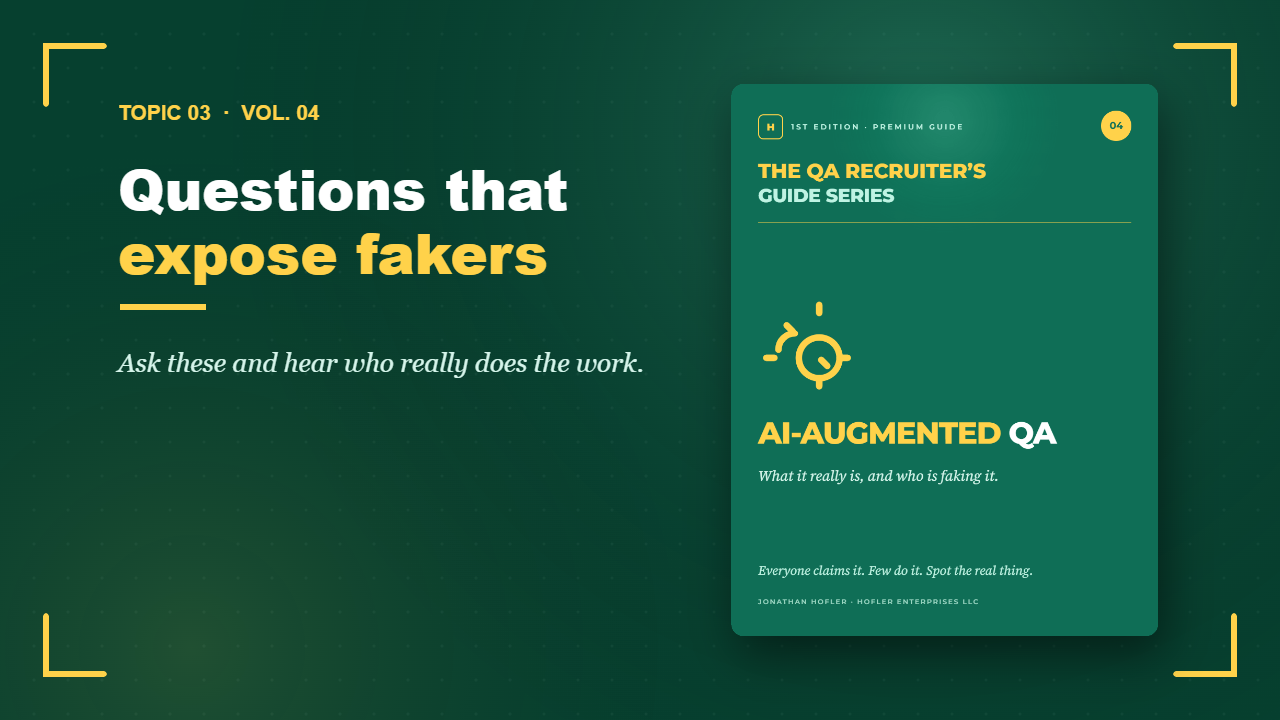 AI-Augmented QA — inside look, part 3