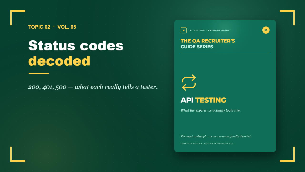 API Testing — inside look, part 2